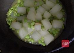 毛豆烧冬瓜的做法图解6
