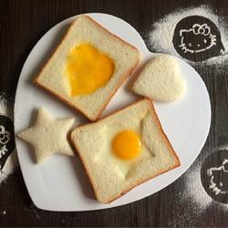 吐司煎鸡蛋的做法[图]