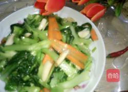 蒜香小青菜的做法图解6