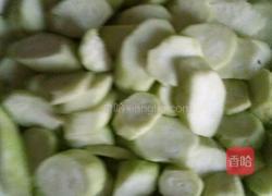 丝瓜条炒鸡蛋的做法图解1