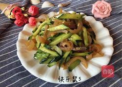 黄瓜拌猪皮的做法图解9