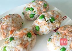 鲑鱼芝麻饭团的做法图解6