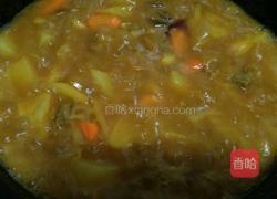 咖喱土豆燉牛腩的做法圖解15
