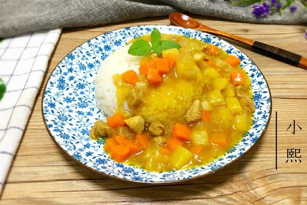 猪肉咖喱饭