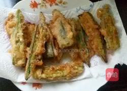 香炸秋葵的做法图解7