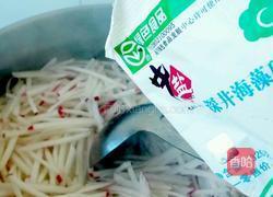 炝炒萝卜丝的做法图解5