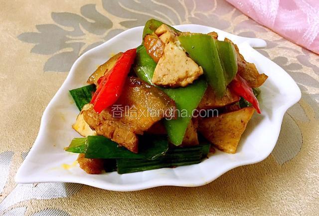 香干回锅肉