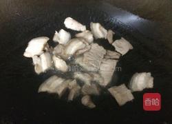 香干回锅肉的做法图解6