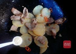 土豆片炒肉的做法图解5