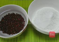 红豆糯米糍的做法图解1