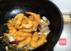 洋葱炒虾的做法图解10