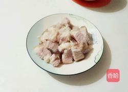 莲藕红烧肉的做法图解4