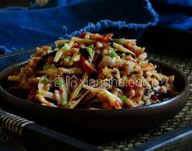 四川魚香肉絲