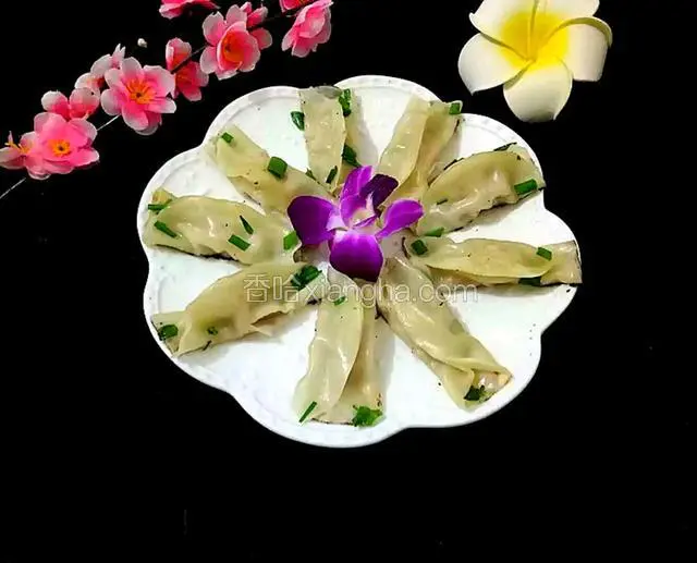 香芹猪肉锅贴