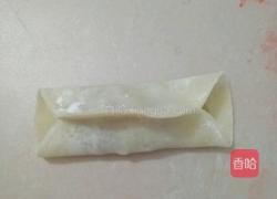 香芹猪肉锅贴的做法图解4