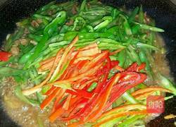 豆角炒肉的做法图解10