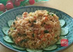 酱油炒饭的做法图解5