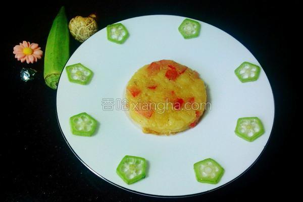 苹果鸡蛋饼