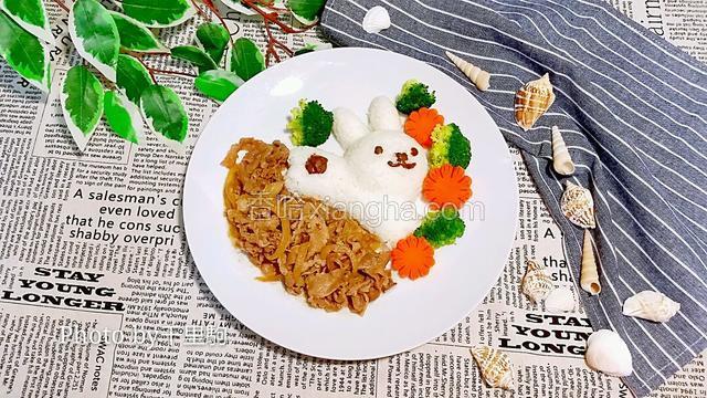 日式牛肉丼饭