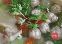 猪肉丸子汤的做法图解7