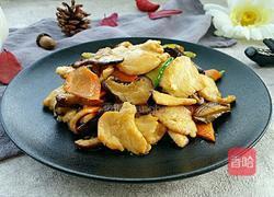 香菇鸡片的做法图解12