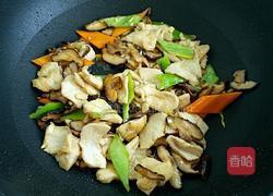 香菇鸡片的做法图解9
