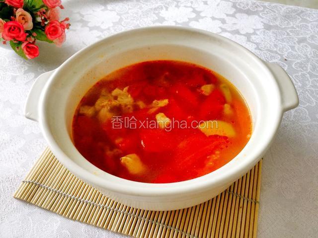 西红柿牛腩汤