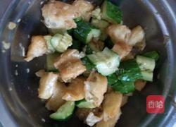 黄瓜拌油条的做法图解6