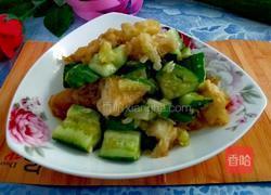 黄瓜拌油条的做法图解7