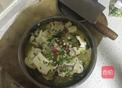 酸菜豆腐鱼的做法图解4