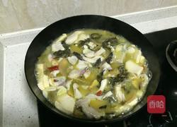 酸菜豆腐鱼的做法图解3