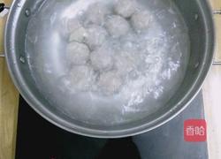 夜兰花肉丸汤的做法图解8
