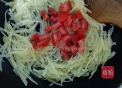 西红柿土豆丝的做法图解4
