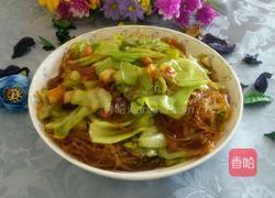 包菜粉条的做法图解6