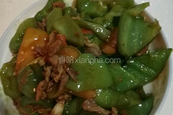 青椒炒肉
