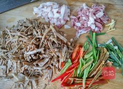 笋干炒肉的做法图解2