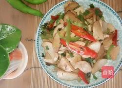 鲜椒炒素鸡的做法图解9