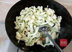 干煸菜花的做法图解5