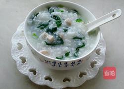 鸡肉菠菜粥的做法图解7