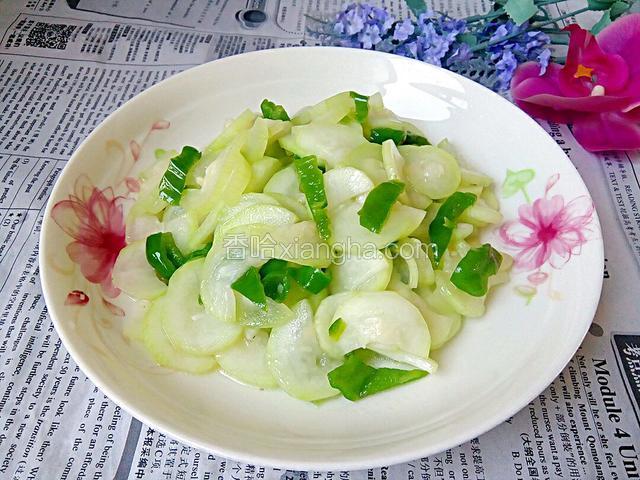 素炒瓠子