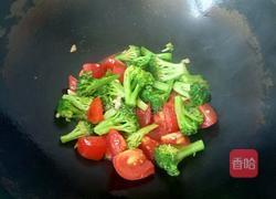 番茄西兰花的做法图解6