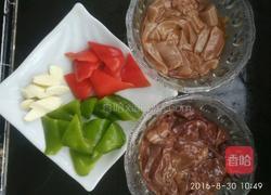 肝腰合炒的做法图解1
