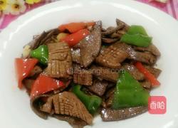 肝腰合炒的做法图解5