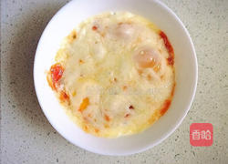 奶酪焗香肠鸡蛋糕的做法图解5