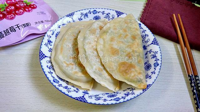 韭菜虾仁鸡蛋哈饼