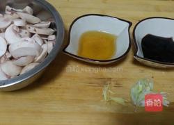 椒油口蘑小油菜的做法图解8