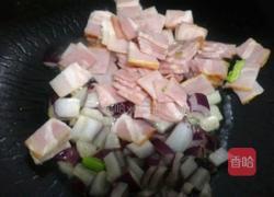 芦笋培根炒饭的做法图解6
