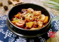 土豆炖鸡肉的做法图解9