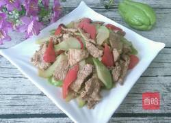 佛手瓜炒肉片的做法图解6