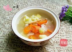 党参花椰菜胡萝卜汤的做法图解7